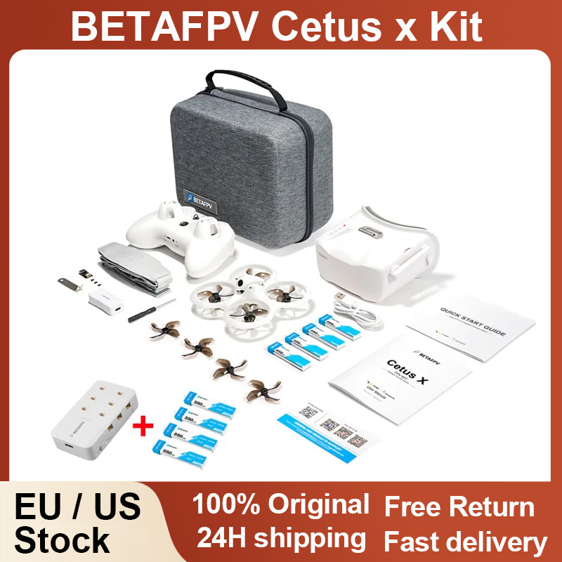 Drone Kit Beginner - ชุดโดรนแข่ง BETAFPV Cetus X FPV พร้อมเครื่องส่งสัญญาณวิทยุ