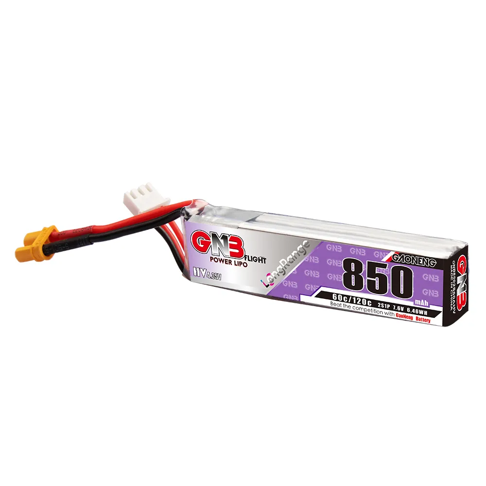 แบตเตอรี่ GAONENG GNB LiPo 850 - Drone Kit Long Range บทวิจารณ์และราคา