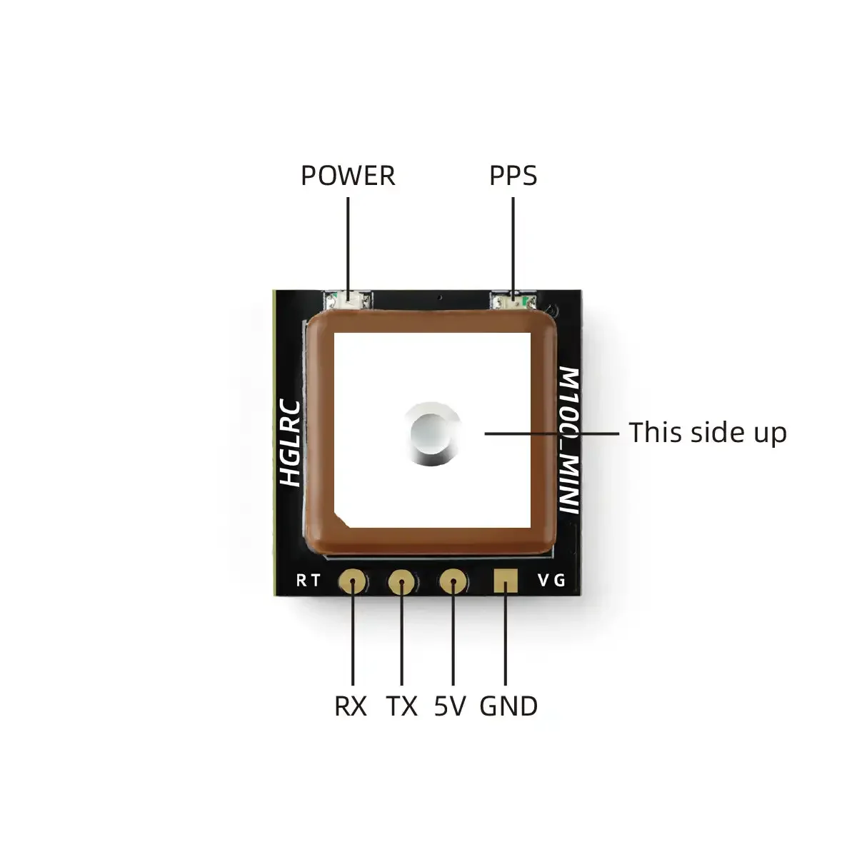 HGLRC M100 มินิ GPS โมดูล M10  - Drone Kit Long Range บทวิจารณ์และราคา